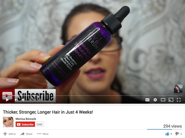 BeautyVlog reviews best products for hair loss | Get thicker, denser hair